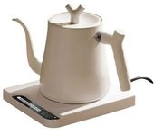 Pote De Agua De Calentamiento Rápido 1000w, Hervidor De Agua Eléctrico De Acero Inoxidable 304 Y Hervidor De Café, Pow Automático