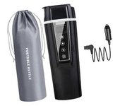 Hervidor Eléctrico De 12v Y 24v Para Coche, Calentador De Taza Con Pantalla De Temperatura De Calefacción, Hervidor De Viaje Para Coche, Para Preparar