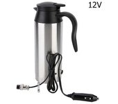 Hervidor De Agua Caliente Eléctrico Con Calefacción Eléctrica Para Coche De Acero Inoxidable De 800 Ml, Hervidor Para Coche (12v)