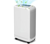Deshumidificador Eléctrico 12l/día Depósito De Agua 2,5l Homcom