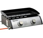 Plancha De Gas Outsunny Acero Inoxidable Metal 48,5x46x21 Cm Plata