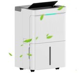 Deshumidificador Eléctrico 35l/día Depósito De Agua 5,5l Homcom