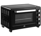 Horno Eléctrico Sobremesa 32l 1600w Con 3 Modos De Calor Homcom