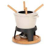 Fondue De Hierro Fundido Mont Joly La Fonderie 1890, Beige, 4 Personas