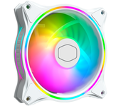 Cooler Master Masterfan Mf120 Halo 3in1 White Edition Carcasa Del Ordenador Ventilador 12 Cm Blanco 3 Pieza(s)