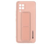 Funda Samsung Galaxy A42 5g Silicona Soporte Magnético Plegable Wozinsky Rosa