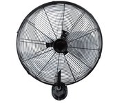 Ventilador De Pared 120w | Ventilador De Pared Silencioso Diseño Industrial Oscilante Y Orientable Arrecife Ø55 Cm Medio