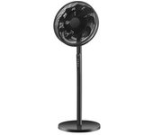 Ventilador De Pie 60w Azor Negro Ø 35 Cm | Ventilador De Pie Silencioso Con Mando A Distancia, Temporizador Y Oscilante 9 Aspas
