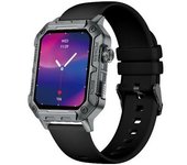 Nilox Nxswtrailwatch Relojes Inteligentes Y Deportivos 4,85 Cm (1.91") Digital 320 X 385 Pixeles Pantalla Táctil Acero Inoxidable