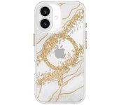 Funda Para Iphone 16 Magsafe Antimicrobial Glitter Pattern Granite Carat