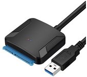 Adaptador Usb 3.0 A Sata Convertidor Externo Para Hdd Ssd De 2,5/3,5 Pulgadas Con Soporte Uasp