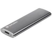 Unidad De Estado Sólido Verbatim Vx500 Ssd Externa Usb 3.1 G2 480 Gb - Gris