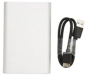 Disco Duro Externo Usb3.0 De Alta Velocidad Mecanizado Cnc Ultrafino Hdd Externo Portátil Para Computadoras Televisores Teléfonos Móviles Argent Blanc