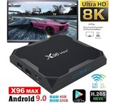 Reproductor Multimedia 8k Full Hd X96 Max+ - Kodi, Wifi Tv Box Iptv - 9.0