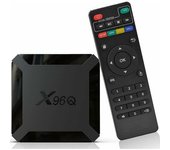 X96q 2gb 16gb Android 10.0 Que Fluye La Caja De Media Player/4k Tv Con El Chipset Quad-core, Wifi De 64 Bits, 4k Hd