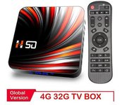 Tv Box Android 10, 4gb, 32gb, 4k, H.265, Reproductor Multimedia, Vídeo 3d, 2,4g, 6ghz, Wifi, Bluetooth, Decodificador De Tv Inteligente