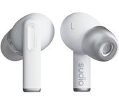 Sudio A1pro Blanco Bluetooth Auriculares Intrauditivos, Control Tactil Con Base De Carga Inalámbrica Compacta, Anc, Micrófono