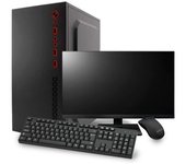 Pc Completo Oficina Ecopro I124-22 - Intel I5 12400 - Monitor 22" & Periféricos