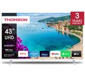 Thomson 43ua5s13w Televisor 109,2 Cm (43") 4k Ultra Hd Smart Tv Wifi Blanco