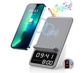 Estación De Carga Sin Despertador Serie Para Iphone 14 Veanxin Bluetooth Blanco