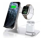 Veanxin Wc6051111 Cargador Inalámbrico Plata