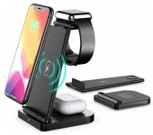 Veanxin Wc8191124zx Cargador Inalámbrico Negro