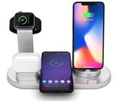 Veanxin Wc4801104 Cargador Inalámbrico Plata