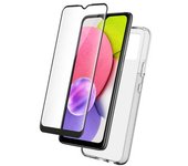 Pack De Protección Para Galaxy A03 Funda Tpu Antichoque Y Pantalla De Cristal 9h