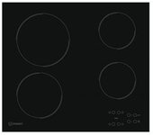 Vitrocerámica Indesit Ri 161 C Es Eléctrica Canto Recto Negro