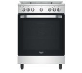 Hotpoint Hs68g8phx/e Cocina Independiente Eléctrico Encimera De Gas Acero Inoxidable