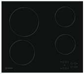 Indesit Vitrocerámica 60cm 4 Fuegos 6200w Negra - Ri161c