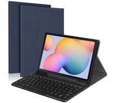 Funda De Cuero Con Teclado Bluetooth Desmontable Tipo C Para Samsung Galaxy Tab S9 Fe+/s9+ Con S Pen - - Estilo C
