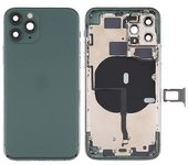 Kit De Reparación De Carcasa Trasera Tipo C Para Iphone 11 Pro Max De 6,5 Pulgadas (con Teclas Laterales + Tarjeta) - - Estilo B