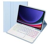 Funda De Cuero Tipo B A09b-as Para Samsung Galaxy Tab A9+ X210 X215 X216 Con Panel Táctil Y Bluetooth - - Estilo E