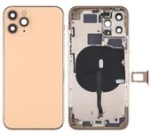 Kit De Reparación De Carcasa Trasera Tipo C Para Iphone 11 Pro Max De 6,5 Pulgadas (con Teclas Laterales + Tarjeta) - - Estilo C