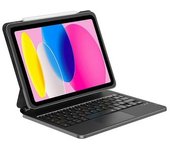 Funda Magnética De Cuero Sintético Con Teclado Bluetooth Wiwu Mk-003 Para Ipad 10.9 (2022) Con Soporte Para Tableta - -