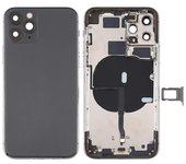 Kit De Reparación De Carcasa Trasera Tipo C Para Iphone 11 Pro Max De 6,5 Pulgadas (con Teclas Laterales + Tarjeta) - - Estilo A