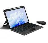 Funda De Cuero Tipo B Para Huawei Matepad Air De 11,5 Pulgadas (2023) + Teclado Bluetooth Con Retroiluminación - - Estilo A