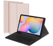 Funda De Cuero Con Teclado Bluetooth Desmontable Tipo C Para Samsung Galaxy Tab S9 Fe+/s9+ Con S Pen - - Estilo B