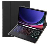 Funda De Cuero Tipo B A09b-as Para Samsung Galaxy Tab A9+ X210 X215 X216 Con Panel Táctil Y Bluetooth - - Estilo A