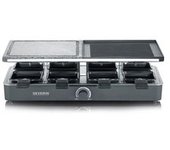 Raclette-grill Con Piedra Y Placa De Grill 1300 W Negro Rg 2376 Severin
