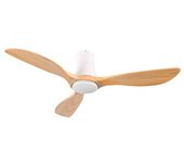 Ventilador De Techo Con Luz 3 Aspas 56w 6 Velocidades Dakota Thinia Home