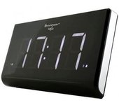 Soundmaster Ur8400 Radio Fm/dab Portátil, Despertador Jumbo, 2 Alarmas, Altavoces Incorporados, Negro