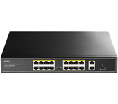 Switch Cudy 16-port 10/100m Poe+switch 1gb Uplink 1gb Sfp Port200w