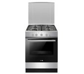 Fagor Cocina De Gas 74l 4 Fuegos Plateada - Facg2002s