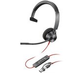 Poly Blackwire 3310 Usb-c/a Auriculares
