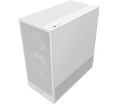 Nzxt H5 Flow Rgb - Caja Compacta Atx Mid-tower Para Pc Gaming - Alto Flujo De Aire - Ventilador Rgb F360 (cv) Incluido - Soporte De Radiador Frontal