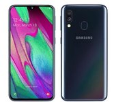 Samsung Galaxy A40 4g Negro 64 Gb + 4 Gb Ram Sim Doble - Reacondicionado - Grado B