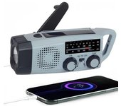 Radio Fm De Onda Media Sw Radio Solar De Manivela