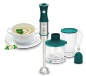Kubo Batidora De Mano 3 En 1, 1000w De Potencia, Regulador De Velocidad, 4 Cuchillas